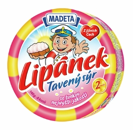 Lipánek tavený syr šunka 140 g