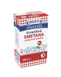 Jihočeská smotana trvanlivá 31% 250_ml