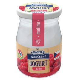 Jihočeský jogurt malina min._2,5% 200_g