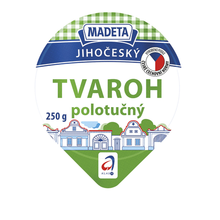 Jihočeský tvaroh polotučný 250_g