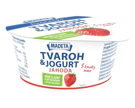 Jihočeský tvaroh_&_jogurt jahoda 1% 135_g