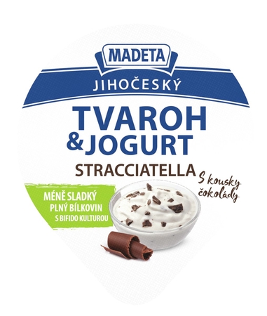 Jihočeský tvaroh_&_jogurt stracciatella 1% 135_g