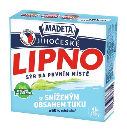 Jihočeské Lipno so_zníženým obsahom tuku 26_% 200_g 4D