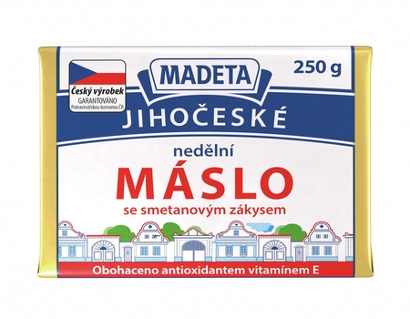 Jihočeské maslo nedelné  77% 250_g