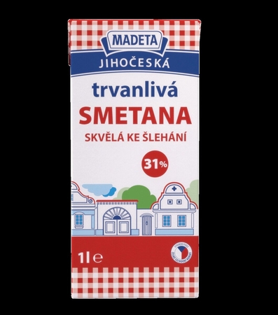 Jihočeská smotana trvanlivá 31% 1_l