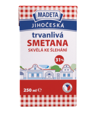 Jihočeská smotana trvanlivá 31% 250_ml