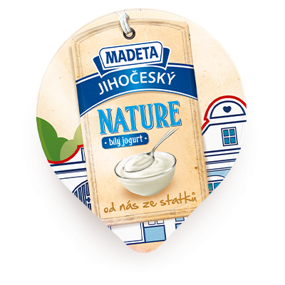 Jihočeský Nature biely jogurt min._3% 380_g