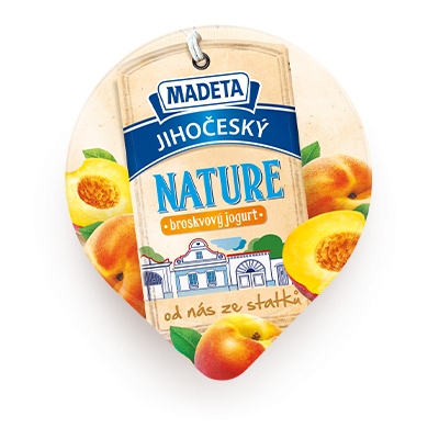 Jihočeský Nature broskyňový jogurt  2% 150_g