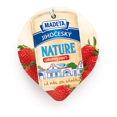 Jihočeský Nature jahodový jogurt 2% 150_g